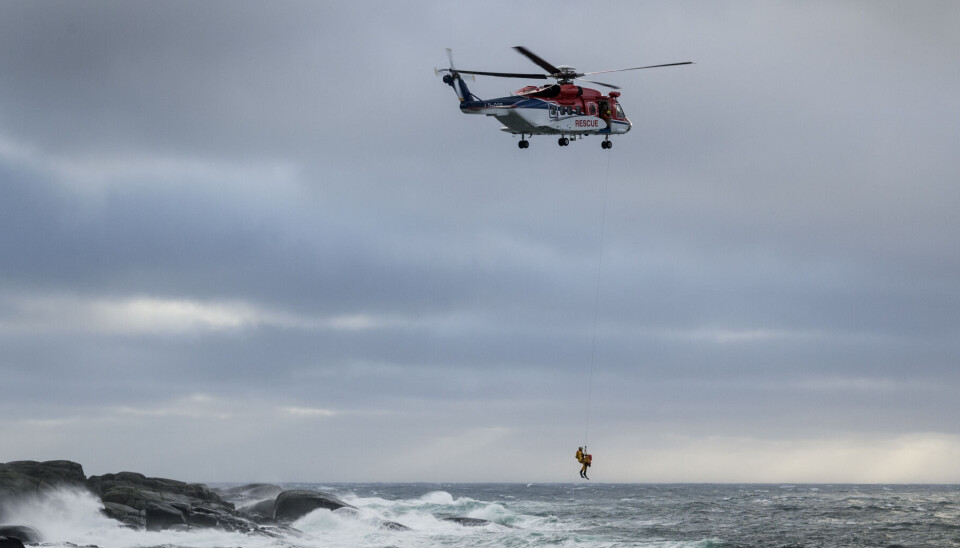 Parat varslet streik for piloter i redningstjenesten på Svalbard. Det endte med at regjeringen grep inn med tvungen lønnsnemd. Foto: CHC.