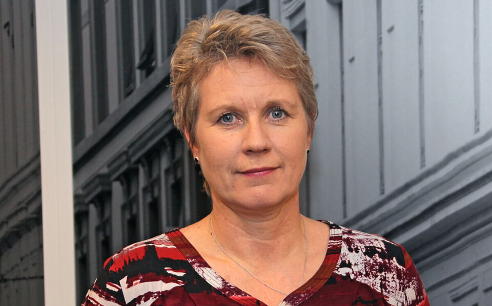 Forbundsleder i Norges Politilederlag (NPL) sier hun er glad for at stillingskoden lensmann nå kan bli til politiavdelingsleder. Foto: Trygve Bergsland.