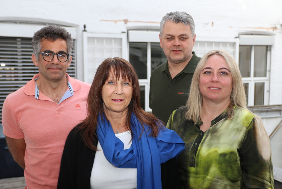 Parats forhandlingsdelegasjon. F.v. Ariel Sevandal, Agathe Osland Hellsesen, Johan Hovde og Unn Kristin Olsen. Foto: Vetle Daler