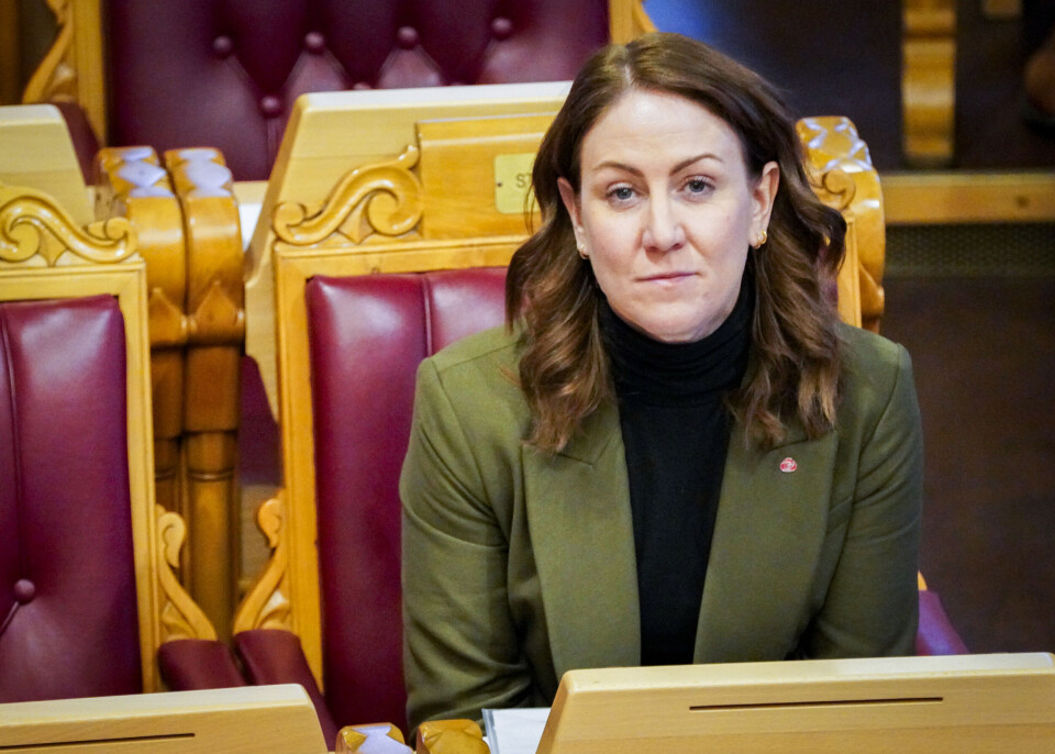 Arbeids- og inkluderingsminister, Tonje Brenna. Nå vil hun endre regler for pensjon. Det betyr at man må jobbe lengre. Foto: Gorm Kallestad/NTB