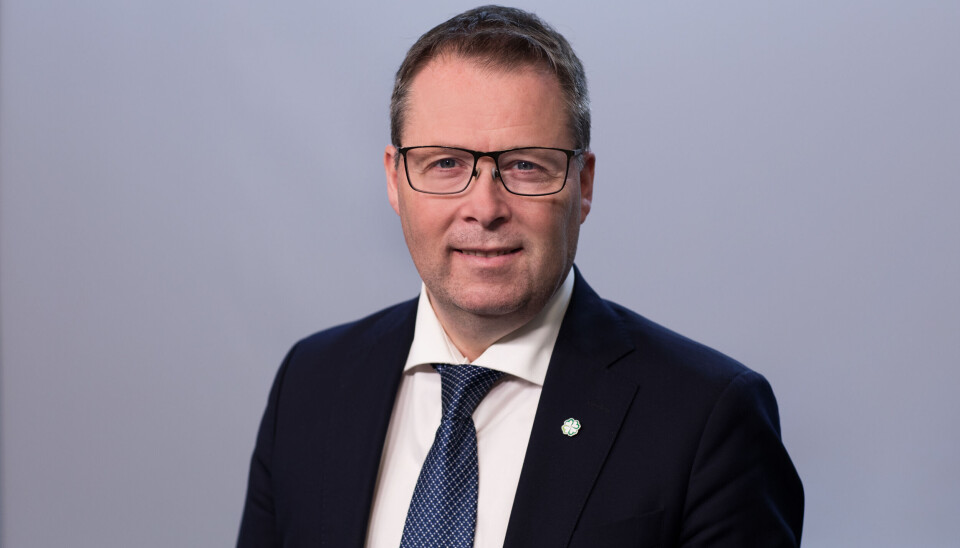 Forsvarsminister Bjørn Arild Gram (Sp).