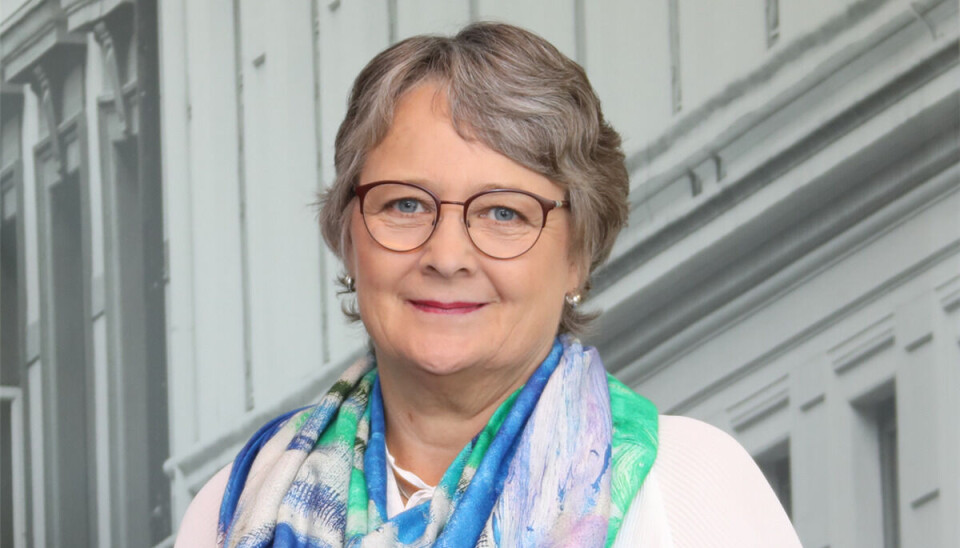 Leder i Tannhelsesekretærenes Forbund i Parat, Anne-Gro Årmo, oppfordrer flere tannhelsesekretærer til å fagorganiserer seg. Foto: Trygve Bergsland