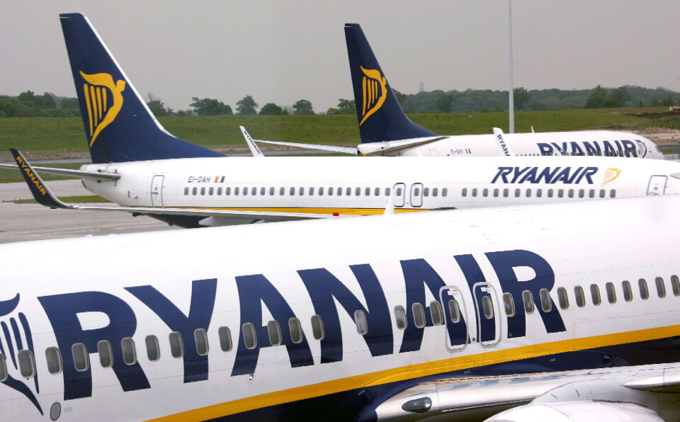 Ryanair avviser Rygge-planer