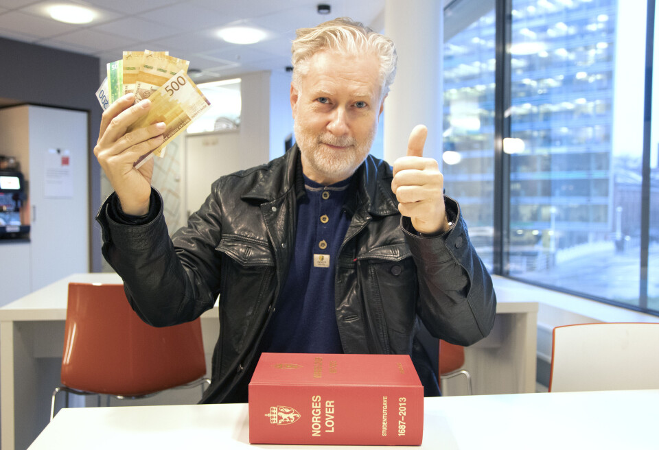 Advokat Thore Eithun Helland hjelper mange medlemmer med fritt rettsråd. Foto: Helene Husebø, Parat