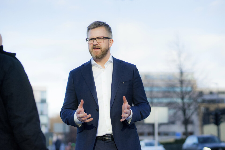 Leder i YS, Hans-Erik Skjæggerud. Foto: NTB