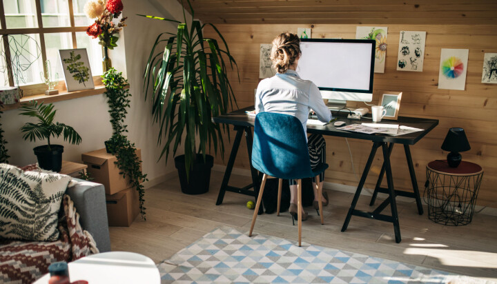 En ny hjemmekontorforskrift trådte i kraft 1. juli 2022. Foto: Istock