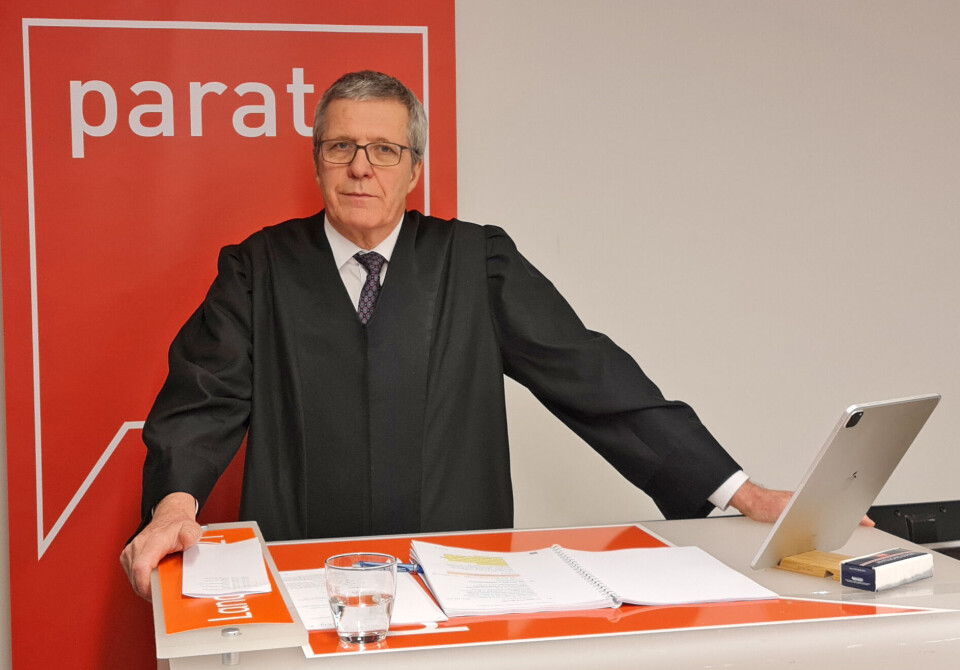 Parats advokat Sigurd Øyvind Kambestad fører saken i Høyesterett. Forhandlingene foregår digitalt Foto: Trygve Bergsland/Parat