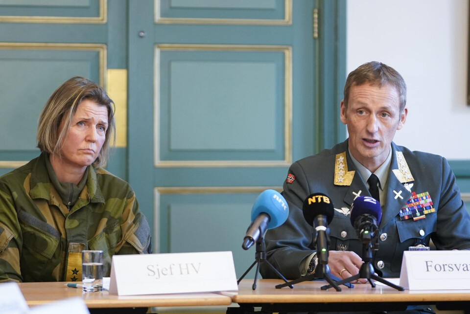 Forsvarssjefen kunngjorde mandag at Elisabeth Gifstad Michelsen går inn i en ny generalstilling mot mobbing og trakassering i Forsvaret. Foto: Terje Pedersen / NTB