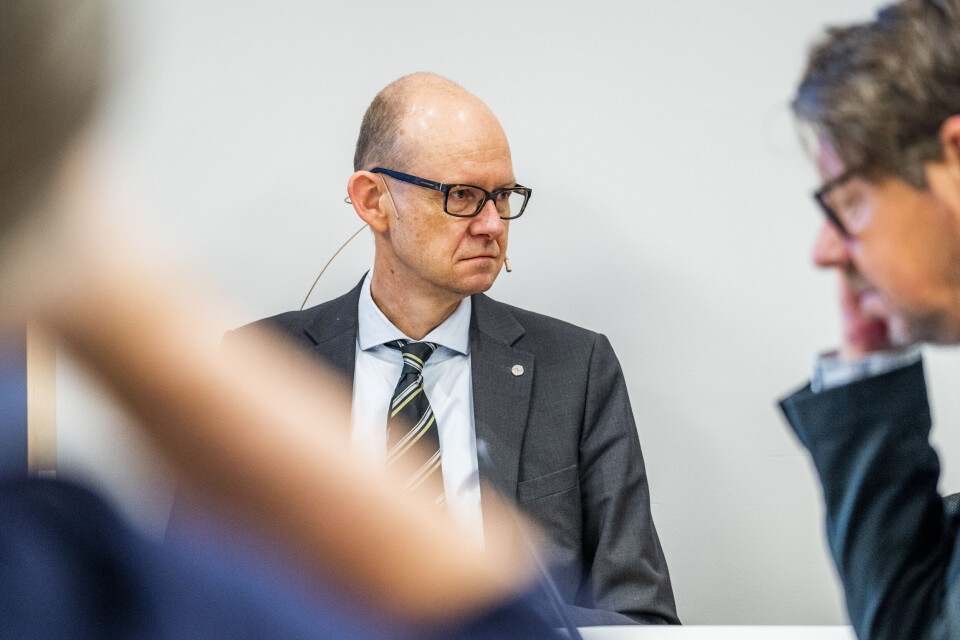 SSB-direktør Geir Axelsen, som leder det tekniske beregningsutvalget for inntektsoppgjøret (TBU). Foto: NTB.