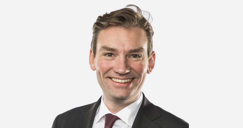 Arbeids- og sosialminister Henrik Asheim (H) foreslår å heve aldersgrensen for statlige ansatte til 72 år. Foto: Stortinget