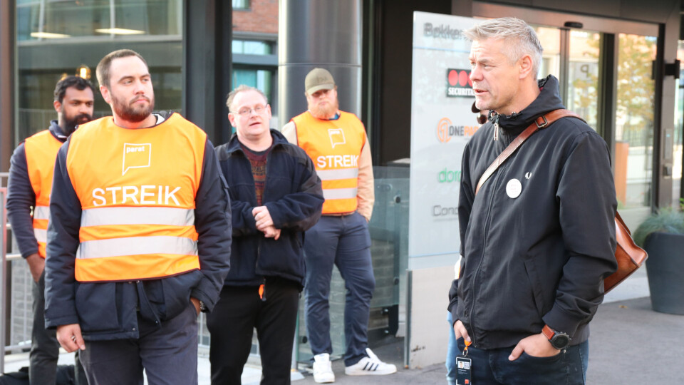 Parats forhandlingsleder, Lars Petter Larsen, sier Parat får urettmessig kritikk for avtalen som er inngått med NHO. Foto: Vetle Daler
