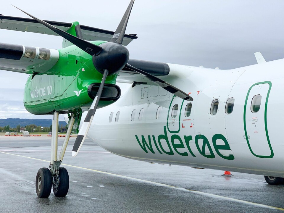 Norwegian vil kjøpe Widerøe for 1,1 milliarder kroner. Først må Konkurransetilsynet godkjenne oppkjøpet. Foto: Widerøe