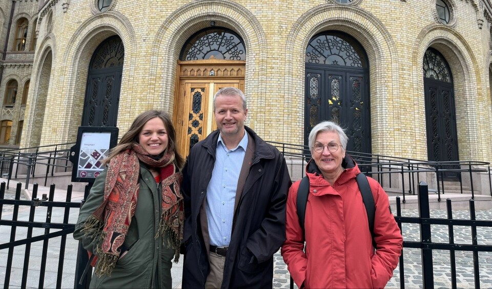 Nestleder i Parat politiet, Kristin Galteland, Leder i NPL, Kjetil Ravlo, og organisasjonssekretær i NPL, Wenche Bjørngaard møtte i dag til høring om statsbudsjettet på Stortinget.