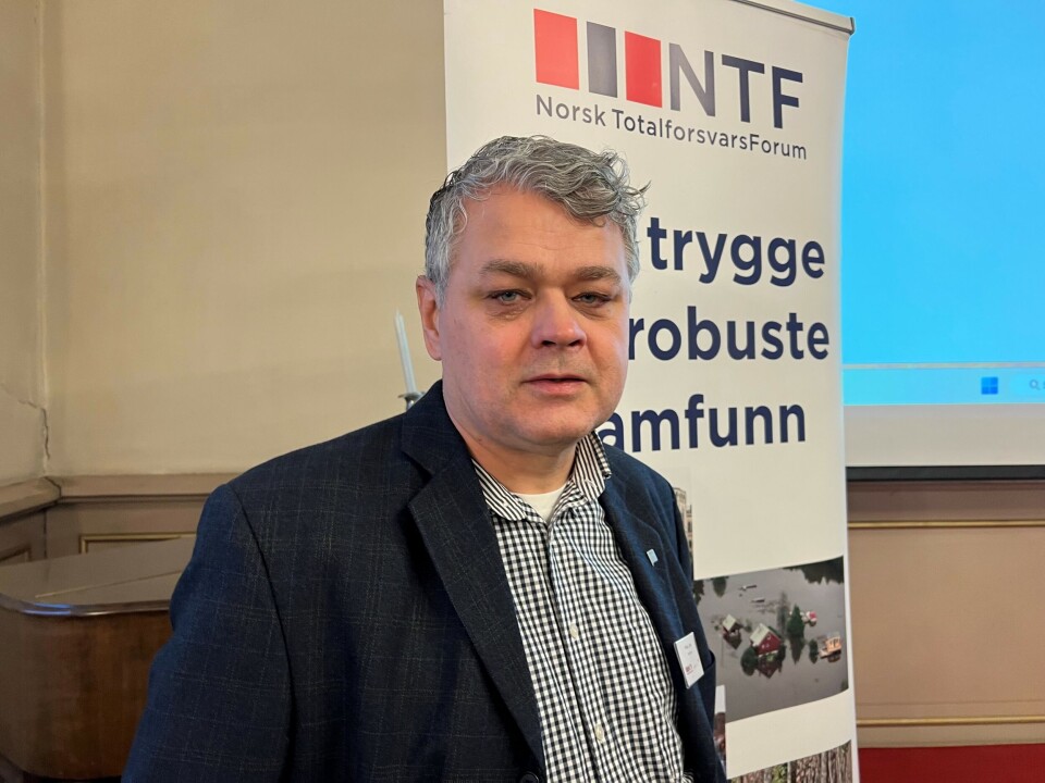 Johan Hovde er leder for Parat forsvar som er medarrangør av Verdikonferansen 2023, sammen med Norsk TotalberedskapsForum.