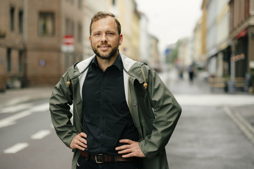 Audun Lysbakken og SV vil stemme i mot tvungen lønnsnemnd i kommunesektoren Foto: Åsmund Holien Mo