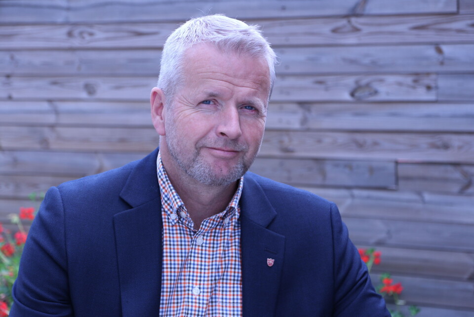 Forbundsleder i Norges Politilederlag, Kjetil Ravlo, , mener innføring av elektrosjokkvåpen i politiet vil gi viktig kunnskap om bevæpning av politiet i fremtiden. Foto: Vetle Daler.