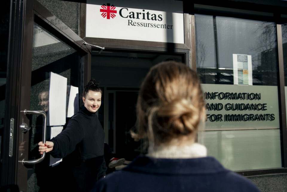 Caritas ressurssenter i Hausmanns gate i Oslo. Foto: Caritas.