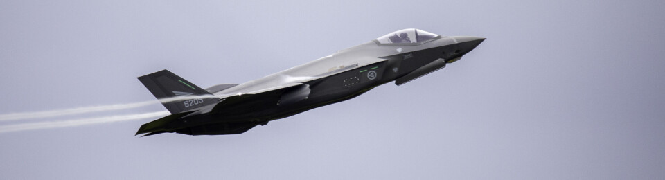 F-35. Foto: Luftforsvaret