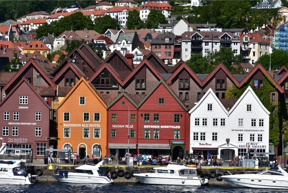 Region vest avholder denne uken sin årlige regionskonferanse. Bildet over viser en dag i Bergen hvor solen var synlig i et helt døgn.