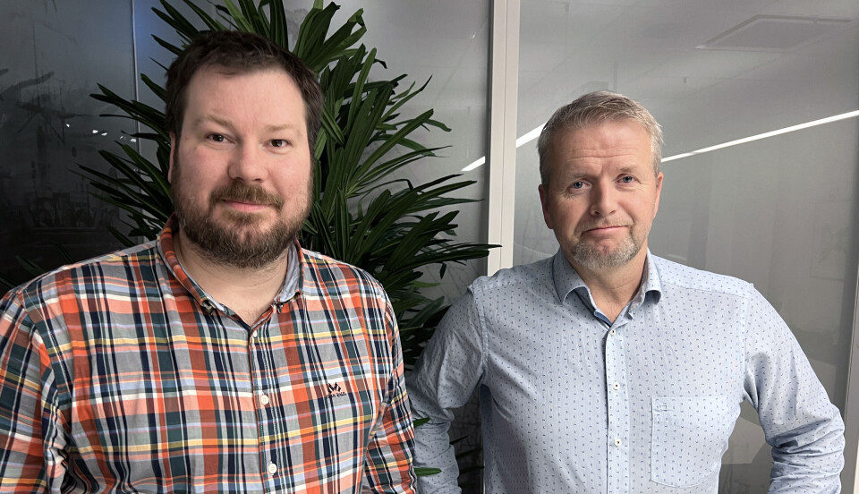 Einar Kaldhol, Parat politiet (t.v) og Kjetil Ravlo, NPL. Foto: Vetle Daler