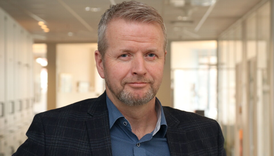 Forbundsleder i Norges Politilederlag Kjetil Ravlo. Kjetil Ravlo, leder i Norges Politilederlag