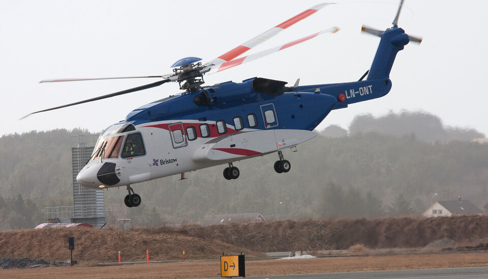 Bristow Bristow Norge bekrefter at det var et av deres helikoptre som havarerte utenfor Bergen onsdag kveld. Helikopteret var på søk- og redningstrening da ulykken skjedde. Helikopteret var av typen Sikorsky S-92 og ble brukt i redningstjeneste.