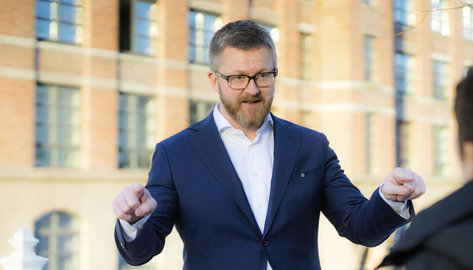 – Vi må virkelig tenke over hva som skjer, når frykten for å falle ut av arbeidslivet øker så mye som den nå gjør, sa YS-leder Hans-Erik Skjæggerud da YS Arbeidslivsbarometer 2024 ble presentert på Arendalsuka. YS-leder Hans Erik Skjæggerud.