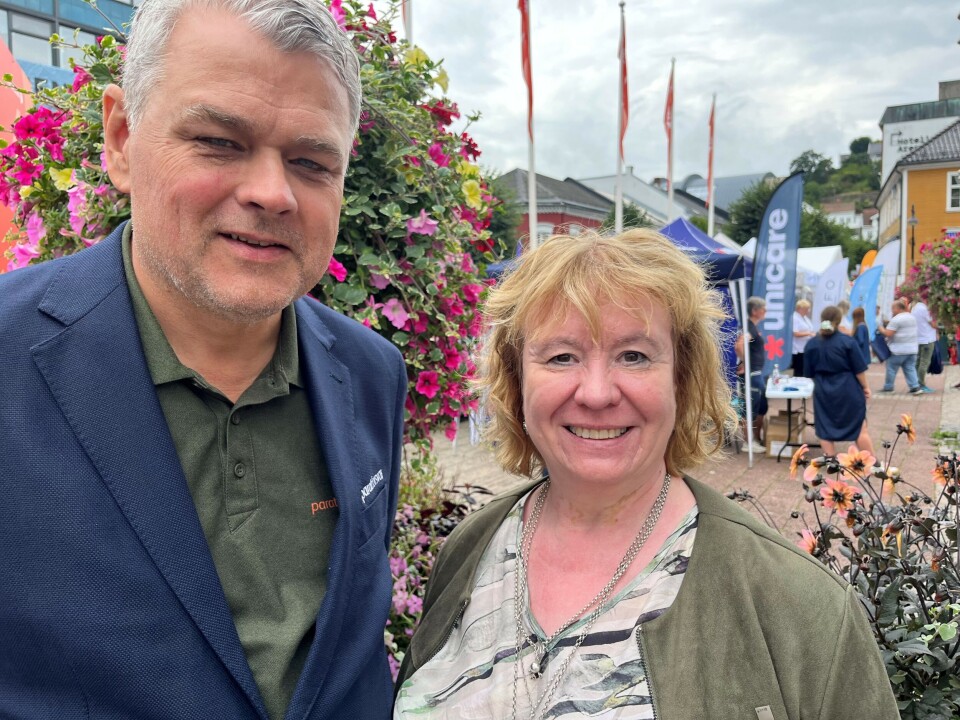 Johan Hovde og Anneli Nyberg. Foto: Privat.