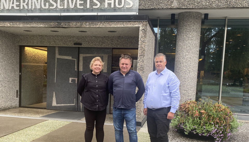 F.v. Camilla Steffensen, Bård Henning Midtbøen og Kjell Morten Aune. F.v. Camilla Steffensen, Bård Henning Midtbøen og Kjell Morten Aune. Foto: Sveinung Berger
