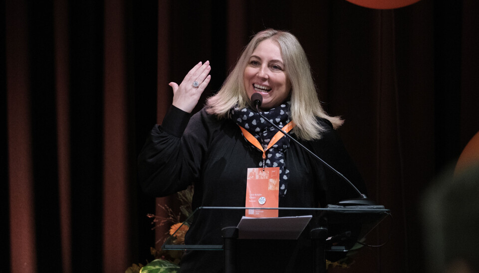 Like rettigheter for kvinner og menn er avgjørende for å sikre velferdssamfunnet, sier Parat-leder Unn Kristin Olsen. Unn Kristin Olsen åpner Parats landsmøte i Tromsø 2024