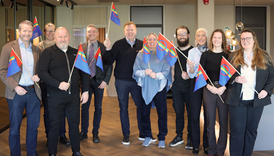 Hovedstyret er med å markere samefolkets dag i Parats lokaler i Oslo