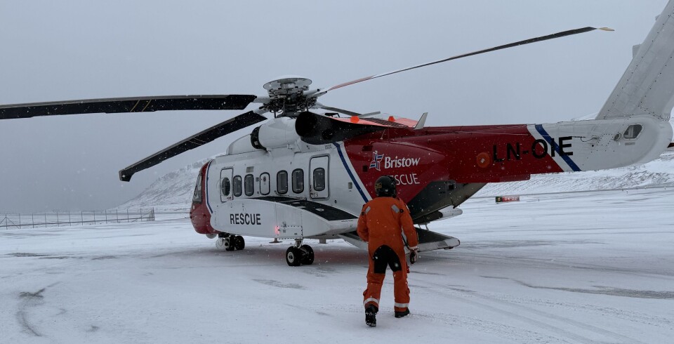 SAR-teamet opererer Sikorsky S-92A – et avansert redningshelikopter utstyrt for krevende oppdrag til havs og på land.