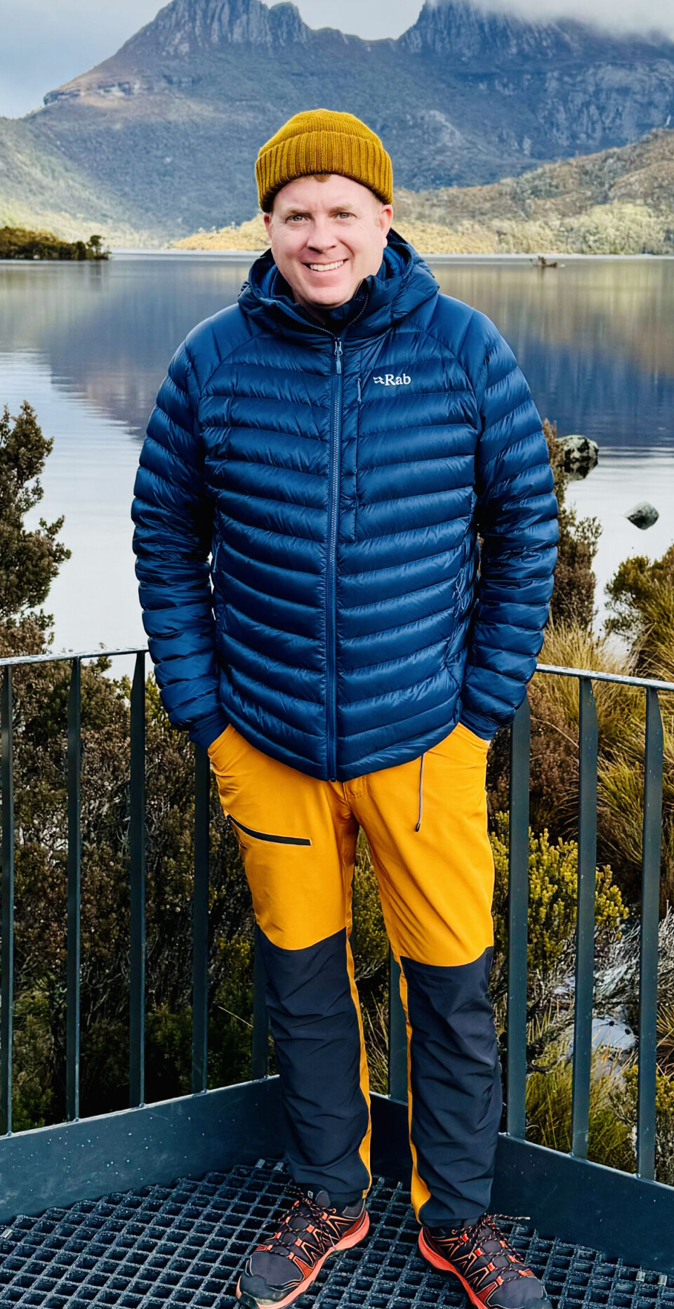 Turer i marka og reiser i
inn-og utland står høyt på
Runes prioriteringsliste. Her
ved Cradle Mountain i
Tasmania, Australia.