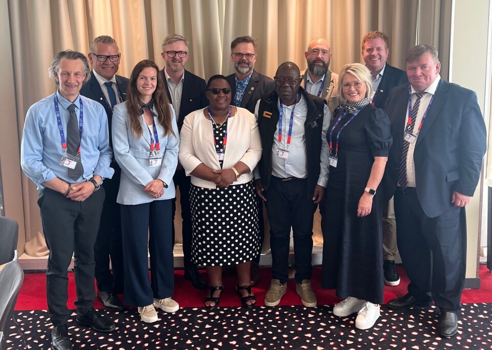 Delegasjon fra YS under årets ILO-konferanse i Genève.