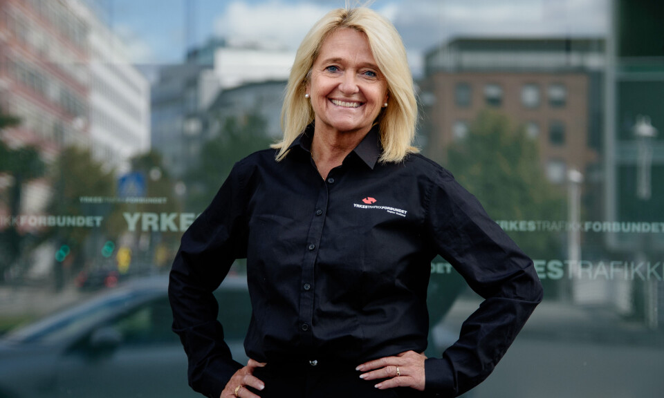 Trude Sande ble valgt til ny leder i Yrkestrafikkforbundet på landsmøtet i Molde. Hun er forbundets første kvinnelige leder. Trude Sande ble valgt til ny leder i Yrkestrafikkforbundet på landsmøtet i Molde. Hun er forbundets første kvinnelige leder.