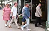 På vei inn til mekling på anleggsoverenskomsten 26.06.26. Akersgata, Oslo