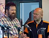 Einar Tolo-Kaldhol (til venstre) og Jarle Utne-Reitan trekker frem tillit som det punktet der norsk politi skiller seg ut.